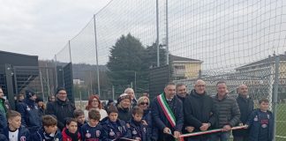 Castiglione, inaugurati i nuovi spogliatoi del campo da calcio sintetico