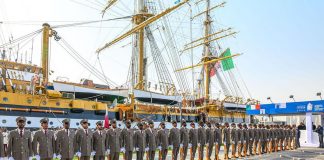 Per il Tour Mondiale della nave Vespucci a Doha inaugurato il Villaggio Italia