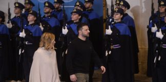 Zelensky “Grati all’Italia per il sostegno alla nostra difesa aerea”