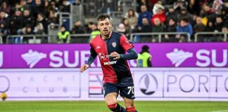 Vittoria netta del Cagliari, poker al Lecce in rimonta