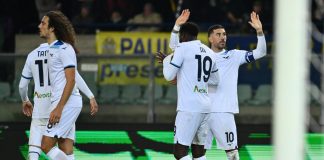 Verona-Lazio 0-3, biancocelesti tornano al quarto posto