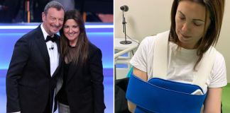 Giovanna Civitillo, incidente per la moglie di Amadeus: “Poteva andare molto peggio”