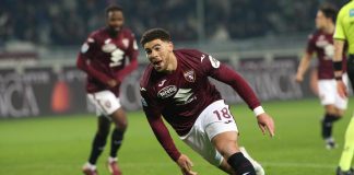Torino-Cagliari 2 a 0 con doppietta di Adams