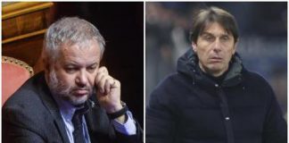 Borghi, ‘autogol’ social: tweet su Conte, ma è l’allenatore del Napoli