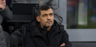 Milan, lite in campo tra Conceicao e Calabria: cosa è successo – Video