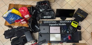 Furti a Belfiore, presi cinque 20enni. Recuperata merce per 15mila euro
