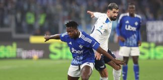 Lazio – Como 1-1, i gol di Dia e Cutrone