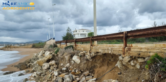 Mareamico: “Dopo mareggiate a rischio crollo strada San Leone”