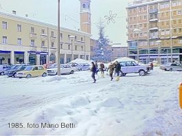 “L’argine del Po di Viadana era diventato una pista per slittini e bob”