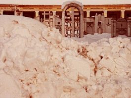 “La neve inghiottì tutto, anche il cimitero di Castiglione. Spalai il tetto del capannone”