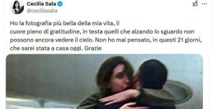 Cecilia Sala, il primo post dopo il rilascio: “Non pensavo che sarei stata a casa oggi”
