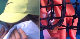 Sinner-Rune, problemi fisici per Jannik e rete si rompe: stop match – Video