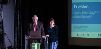 Presentato da Università Tor Vergata progetto Pro-Ben, per aiuto al benessere psicofisico dei giovani