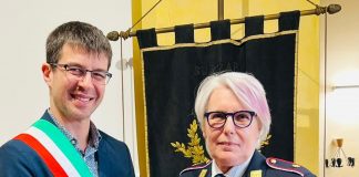 Suzzara, Polizia Locale in festa per il patrono. Medaglia alla vicecomandante