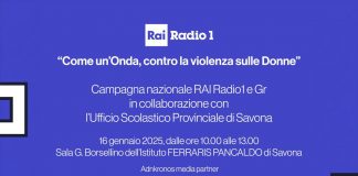 Violenza su donne, campagna itinerante di Rai Radio 1 Grr fa tappa a Savona