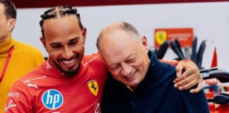 Hamilton, svelato il casco che indosserà in Ferrari