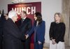 Munch a Roma, a inaugurare la mostra Mattarella e Regina di Norvegia