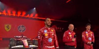 Ferrari presenta SF-25, show con Hamilton e Leclerc a Londra