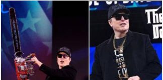 Elon Musk, il ‘Dogefather’: miliardario cambia la foto X e ora impugna motosega