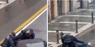 Parma, investe con l’auto due vigili a un posto di blocco – Video