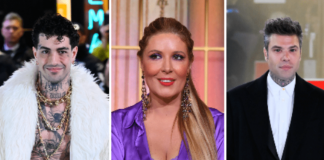 Sanremo 2025, Lucarelli e il green carpet: i commenti su Tony Effe e Fedez