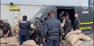Sequestrata una tonnellata di cocaina nel reggino
