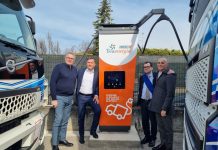 Colonnine elettriche di Tea in 8 regioni per i camion di Rutilli