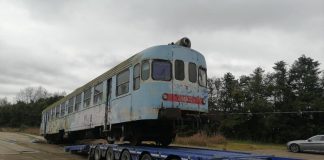 Due automotrici storiche recuperate dall’Associazione “Ferrovia Suzzara Ferrara”