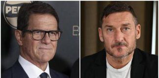 Roma, Capello critica Totti: “Non correva e non aveva dribbling”