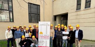 Scuola Edile dona 100 elmetti agli studenti dell’indirizzo CAT del Carlo D’Arco