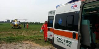 Pomponesco, ciclista di 60 anni investito da un’auto. E’ grave