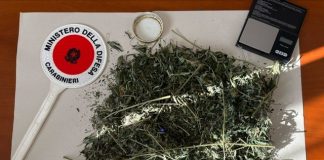 Fidanzati litigiosi e… con la droga in casa: denunciato un 53enne