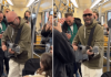 Giuliano Sangiorgi, live sul tram a Milano: “Dove tutto è iniziato”