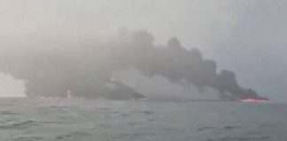 Collisione tra petroliera Usa e cargo nel Mare del Nord: incendio e rischio disastro