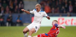 Europa League, Viktoria Plzen-Lazio 1-2: gol di Isaksen nel recupero