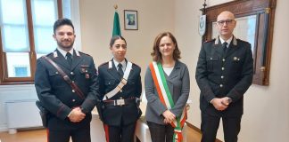 Quistello: nuovo arrivo nella caserma dei Carabinieri: benvenuta Vincenza Formola