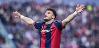 Orsolini, esultanza ‘particolare’ dopo gol alla Lazio: messaggio a Spalletti? – Video
