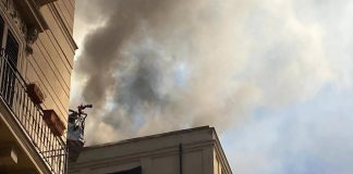 Palermo, incendio in casa ex sottosegretario Cardinale. La moglie: “Abbiamo perso tutto” – Video