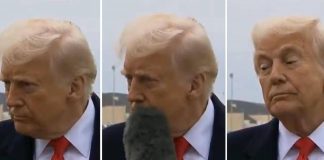 Trump colpito dal microfono, la reazione del presidente – Video
