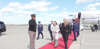 Meloni atterrata negli Stati Uniti per l’incontro con Trump