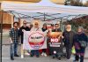 Suzzara, il Movimento 5 Stelle è sceso in piazza per dire “No al riarmo”