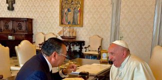 Ghribi: “Spero che la pace in Ucraina sia il primo miracolo di Papa Francesco”