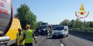 Incidente in A13, furgone tampona autocisterna: un morto e autostrada in tilt