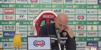 Possanzini: “Catanzaro forte, usiamo la testa. Pubblico determinante, divieto a Cremona ingiusto”