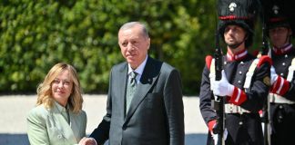 Italia-Turchia, Erdogan a Villa Pamphili per vertice con Meloni