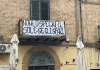 Monreale, striscione dedicato alle vittime
