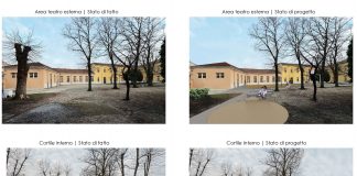 Nuovo cortile con campi da volley e basket per la scuola Pomponazzo: sì al progetto