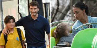 Stefano De Martino, relax in famiglia (allargata): la giornata al parco con Santiago e… Luna Marì