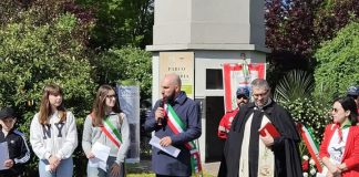 Zilocchi: “25 aprile, faro che ci illumina”. A Pegognaga ricordati Zuccati e Papa Francesco