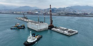 Consorzio PerGenova Breakwater, lavori diga proseguono su tutti i fronti